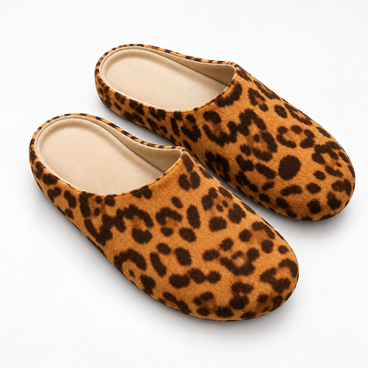 Comfortable Suede Slip-On Mules