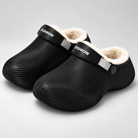 Fleece-Lined Back-Strap Clogs