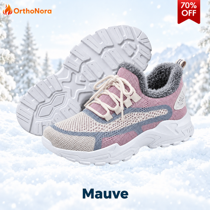 OrthoNora - Cozy Hands-Free Slip-On Orthopedic Fleece-Lined Winter Shoes