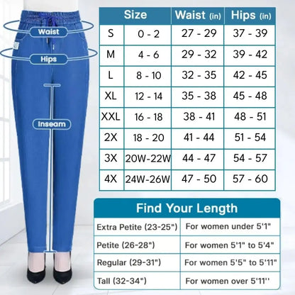 ComfiJeans - High Waist Ultra-Stretch Mom Jeans