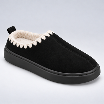 Non-Slip Lace-Up Winter Slippers