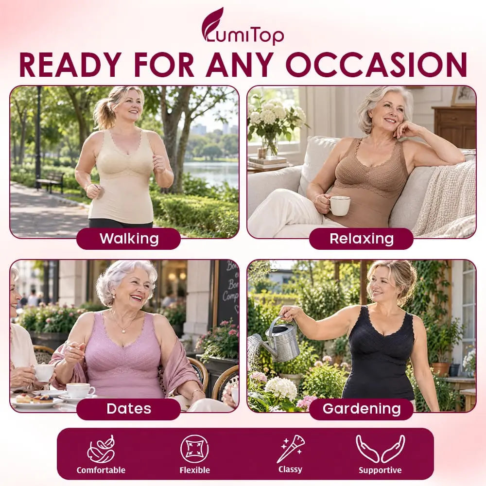 LumiTop - The Stay-Warm, Bra-Free Tank Top