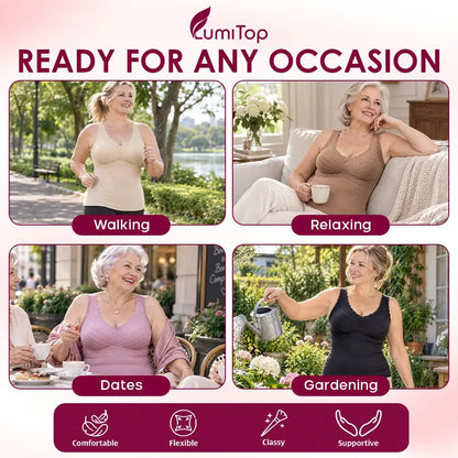 LumiTop - The Stay-Warm, Bra-Free Tank Top