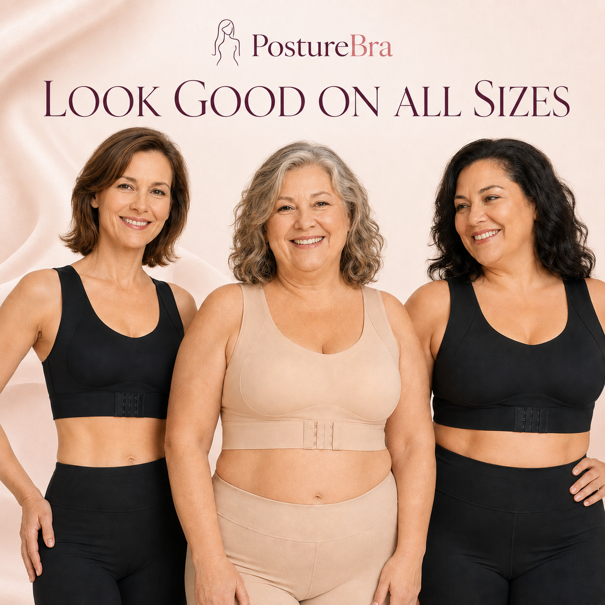 PostureBra - AlignCore Front-Closure Support Bra