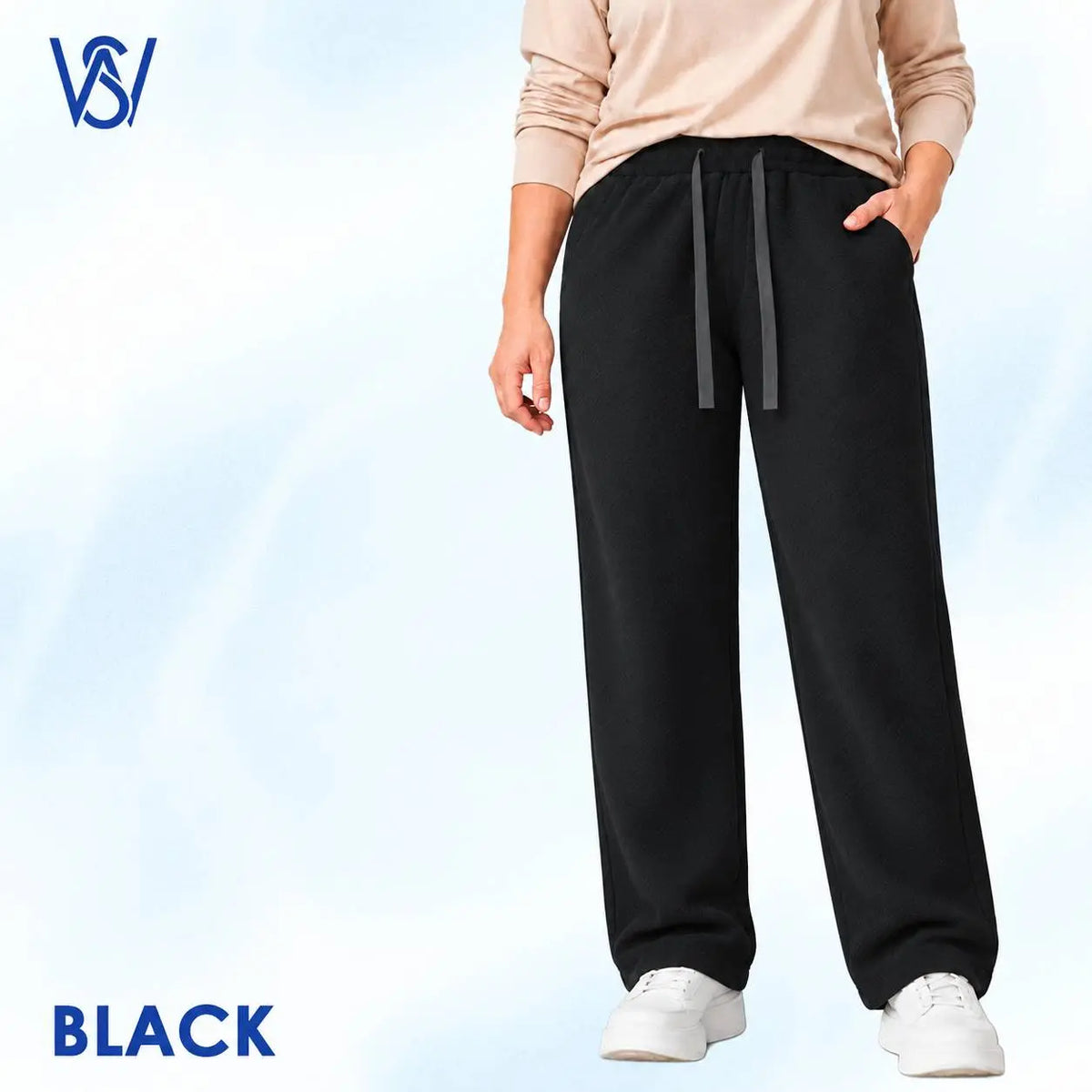 SoftyWarm - Women Cozy Fleece-Lined Relaxed Pants