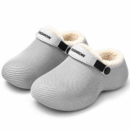 Fleece-Lined Back-Strap Clogs