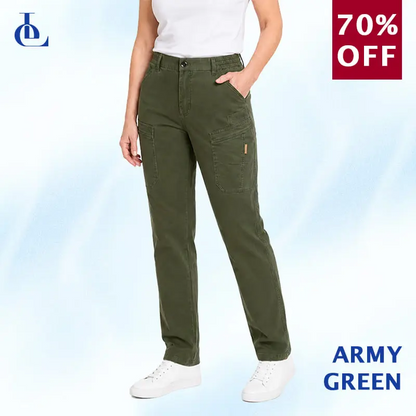 EveLite - 70% OFF – Women’s Stretch-Waist 6-Pocket Comfort Pants
