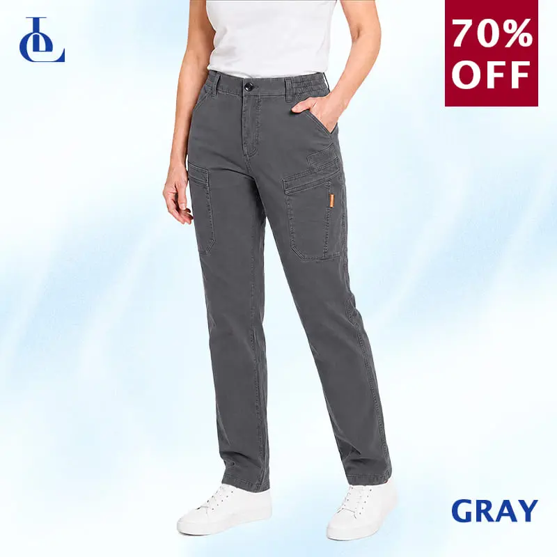 EveLite - 70% OFF – Women’s Stretch-Waist 6-Pocket Comfort Pants
