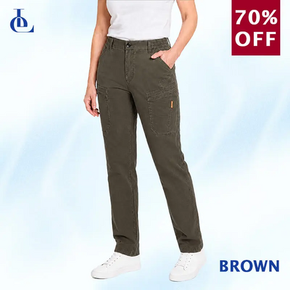 EveLite - 70% OFF – Women’s Stretch-Waist 6-Pocket Comfort Pants