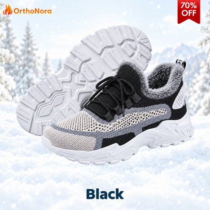 OrthoNora - Cozy Hands-Free Slip-On Orthopedic Fleece-Lined Winter Shoes