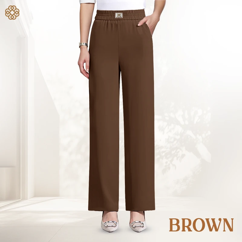 GlamorEase - Perfect Drape High Rise Pull-On Stretch Pants