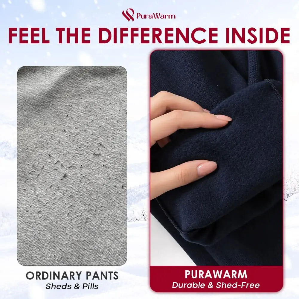 PuraWarm - Women's Comfort Stretch Thermal Fleece Pants