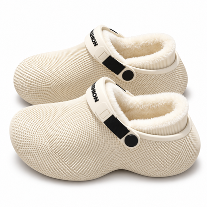 Fleece-Lined Back-Strap Clogs