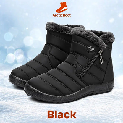 ArcticBoot - Thermal Waterproof Fleece-Lined Zip-Up Boots