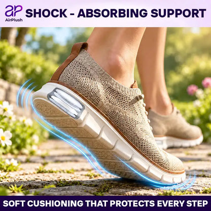 AirPlush - #1 Orthopedic Slip-On Oxfords for Seniors with Foot Pains