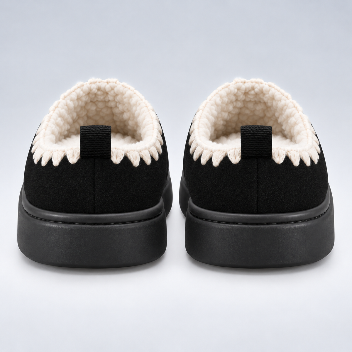 Non-Slip Lace-Up Winter Slippers