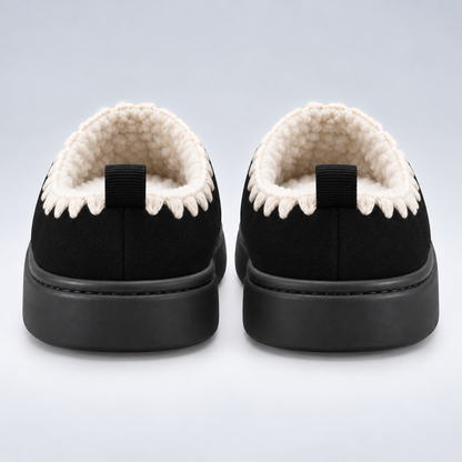Non-Slip Lace-Up Winter Slippers