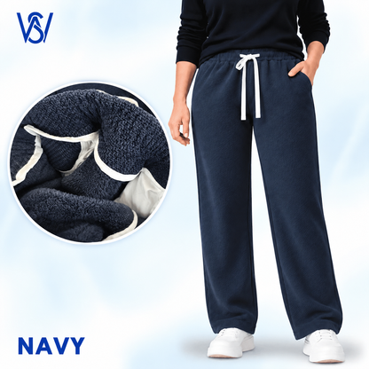 SoftyWarm - Women Cozy Fleece-Lined Relaxed Pants