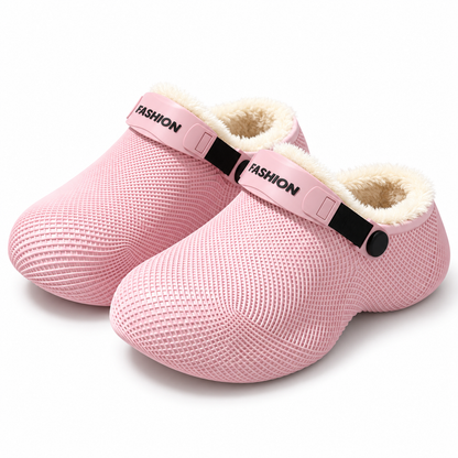Fleece-Lined Back-Strap Clogs