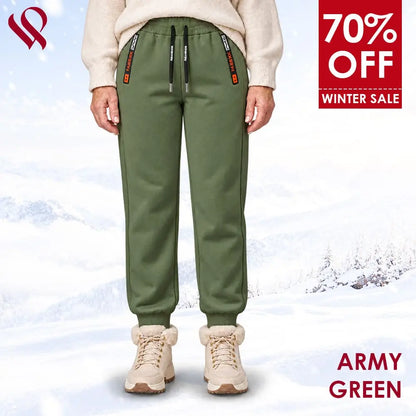 PuraWarm - Women's Comfort Stretch Thermal Fleece Pants