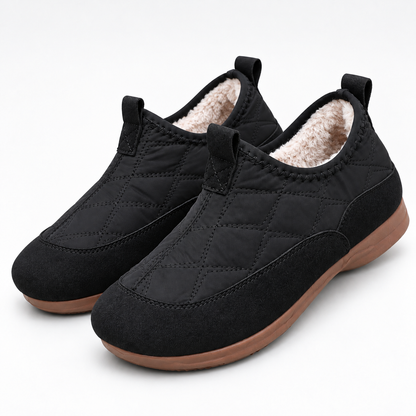 Comfortable Fleece-Lined Slip-On Shoes