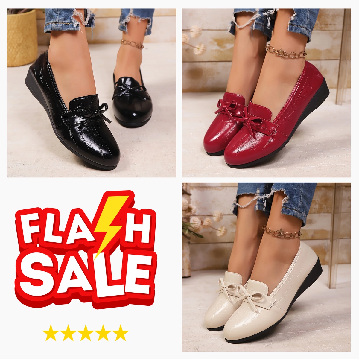 🔥Last Day Sale 60%🔥Women's orthopedic loafers, comfortable leather material