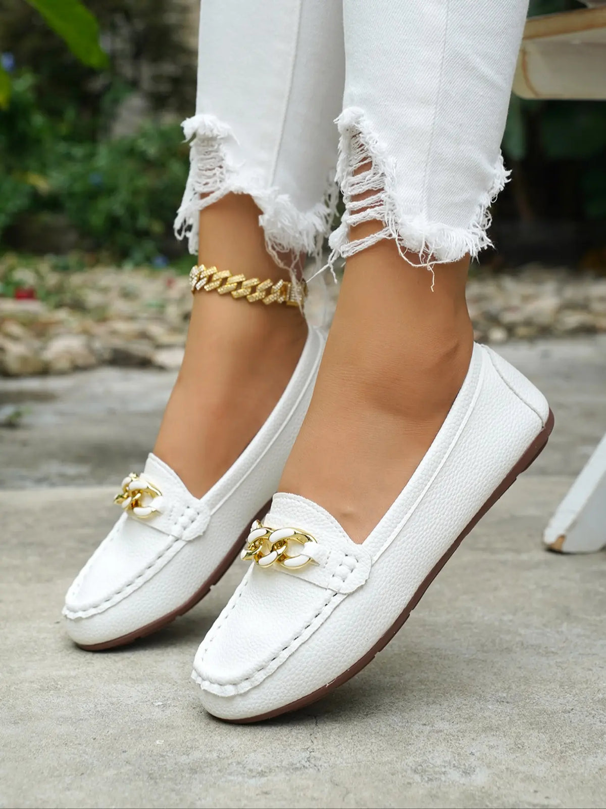 Women's Rubber Flats – Slip-On, Lightweight