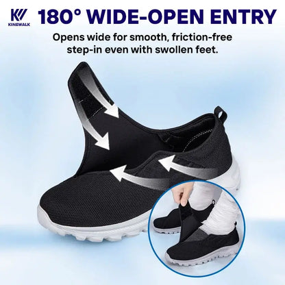 KineWalk - Comfort Orthopedic Shoes for Seniors, Edema & Diabetes
