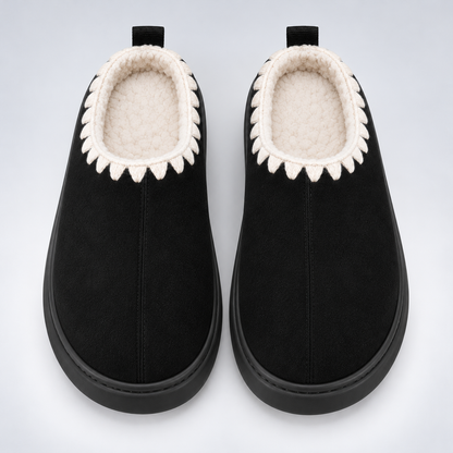 Non-Slip Lace-Up Winter Slippers
