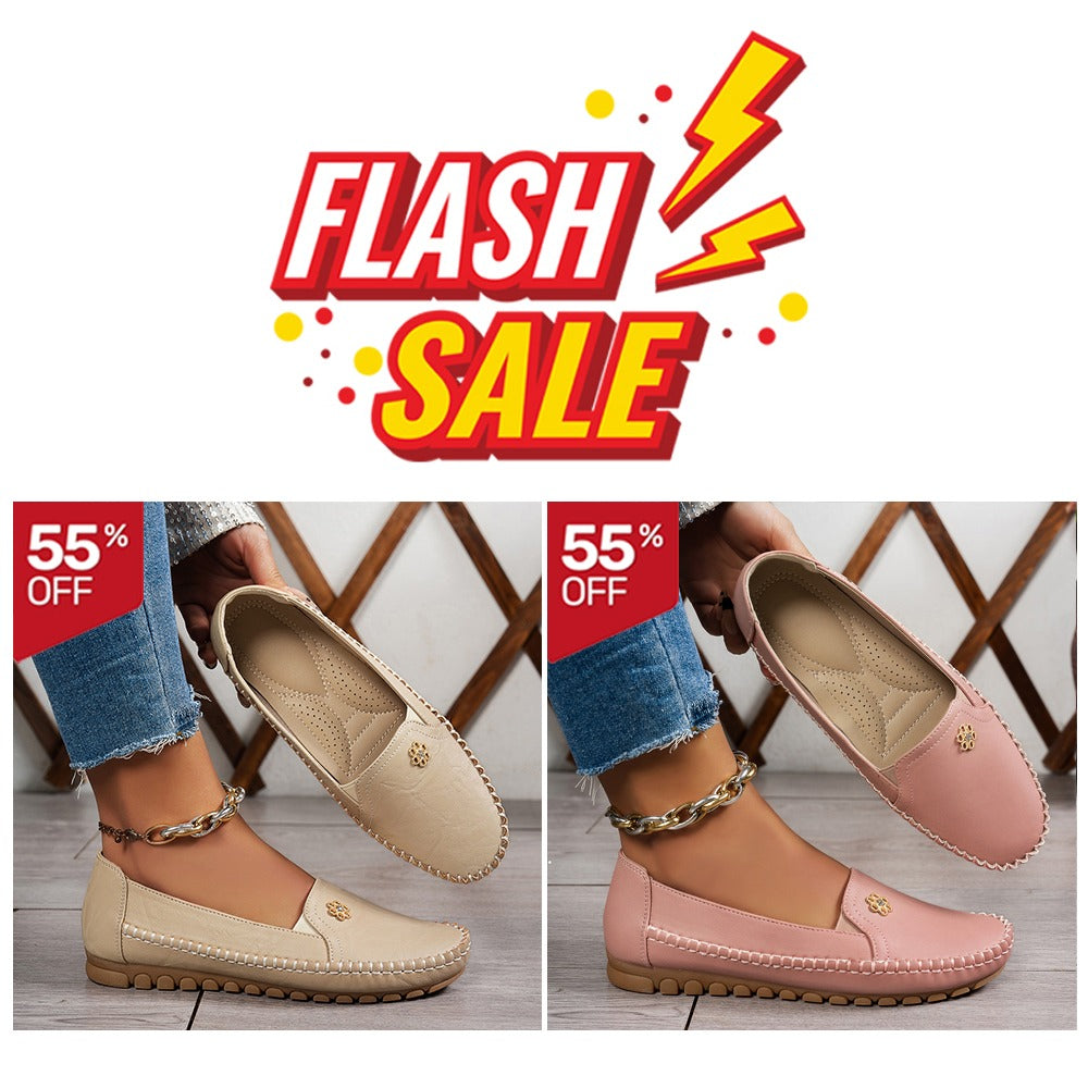 🔥Best Seller-Last Day Sale 60% OFF🔥 Orthopedic leather shoes, Lightweight, Anti-Slip, Breathable for Women