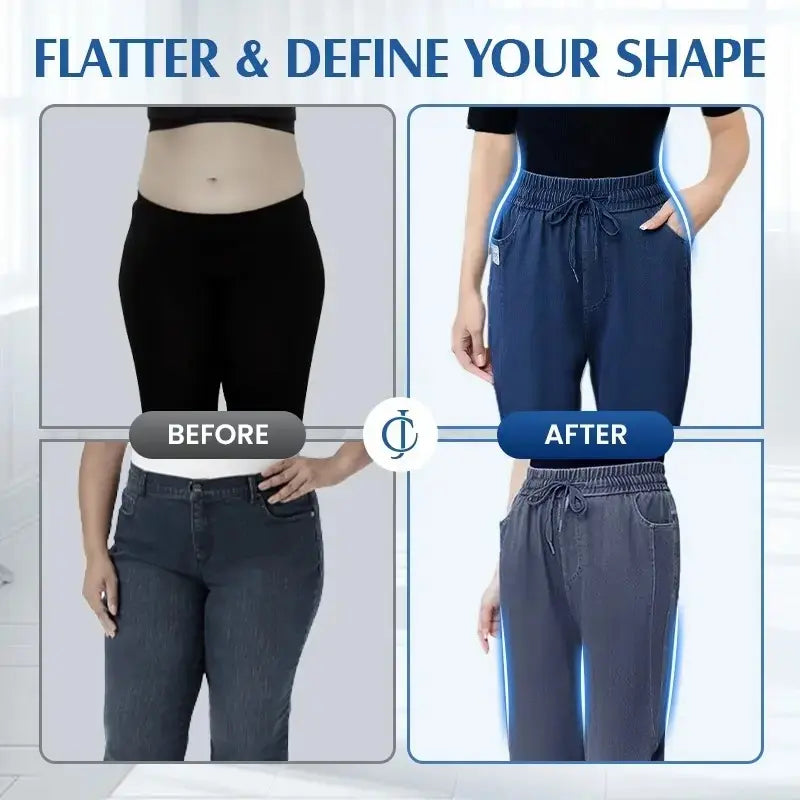 ComfiJeans - High Waist Ultra-Stretch Mom Jeans
