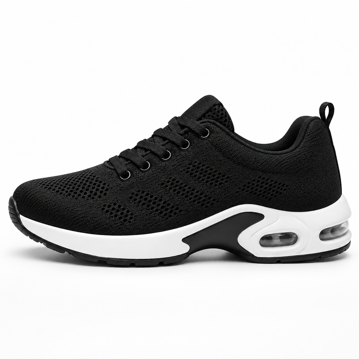 Stretch-Knit Walking Shoes
