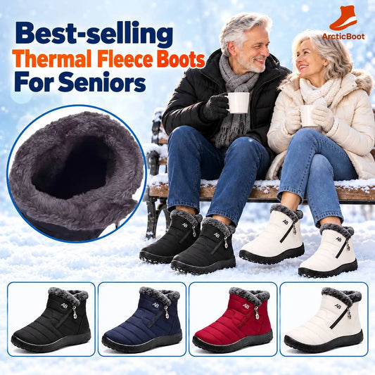 ArcticBoot - Thermal Waterproof Fleece-Lined Zip-Up Boots