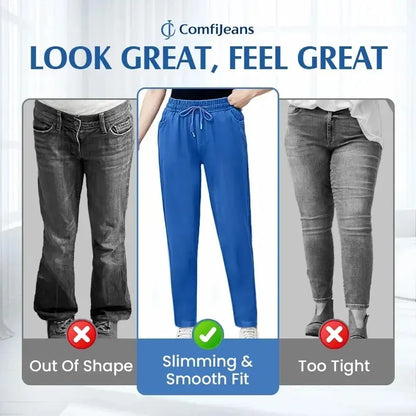 ComfiJeans - High Waist Ultra-Stretch Mom Jeans