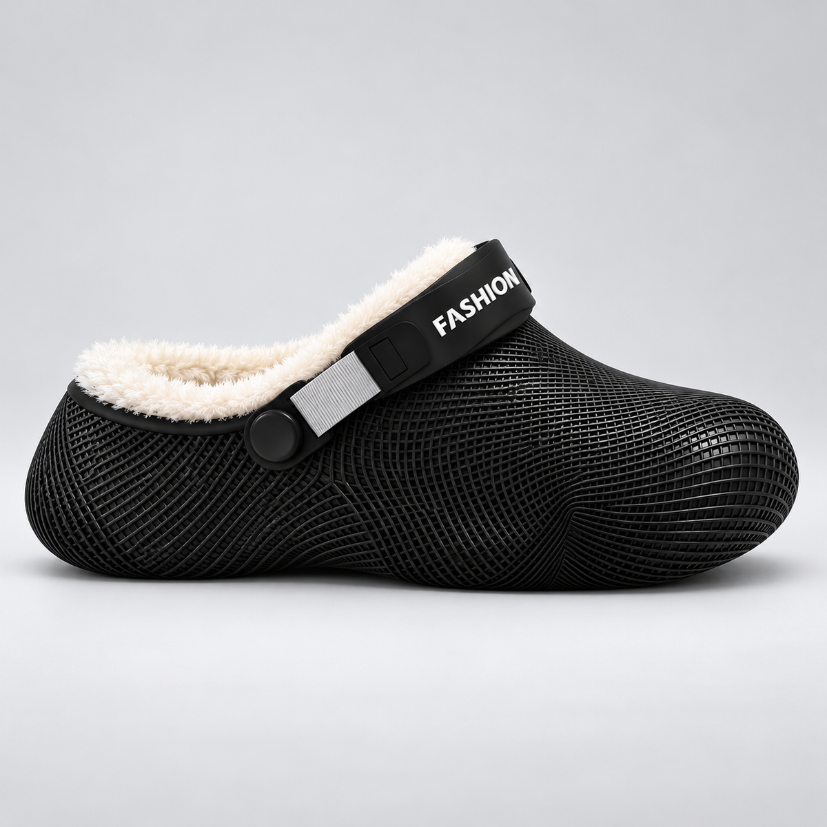 Fleece-Lined Back-Strap Clogs