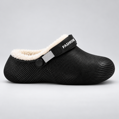 Fleece-Lined Back-Strap Clogs