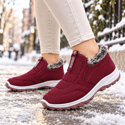 2026 New Arrival Women’s Waterproof Fur-Lined Ankle Boots