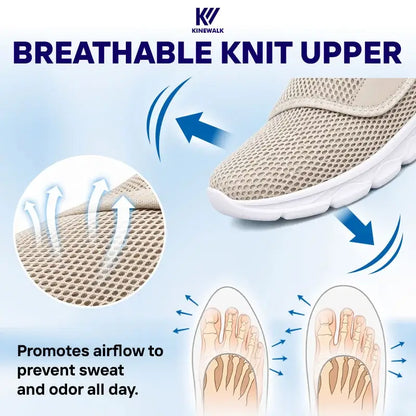 KineWalk - Comfort Orthopedic Shoes for Seniors, Edema & Diabetes