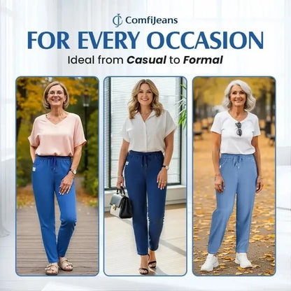 ComfiJeans - High Waist Ultra-Stretch Mom Jeans