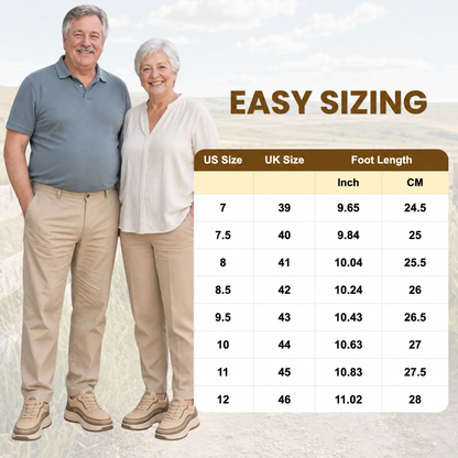 Unisex's Orthopedic Comfort Shoes for All-Day Walking, Knee & Back Pain Relief