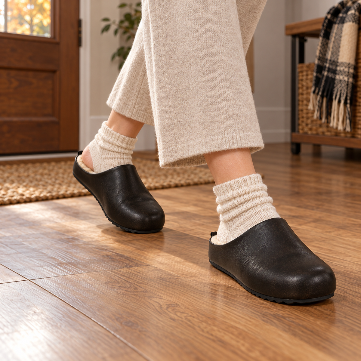 Fleece-Lined Everyday Clogs