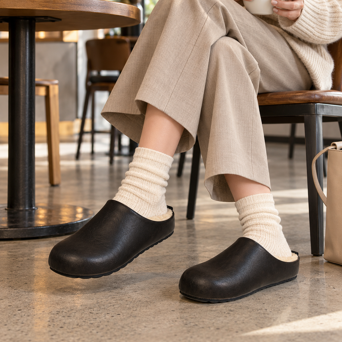 Fleece-Lined Everyday Clogs