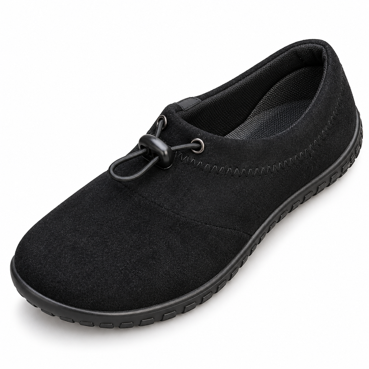 Round-Toe Comfort Walking Shoes