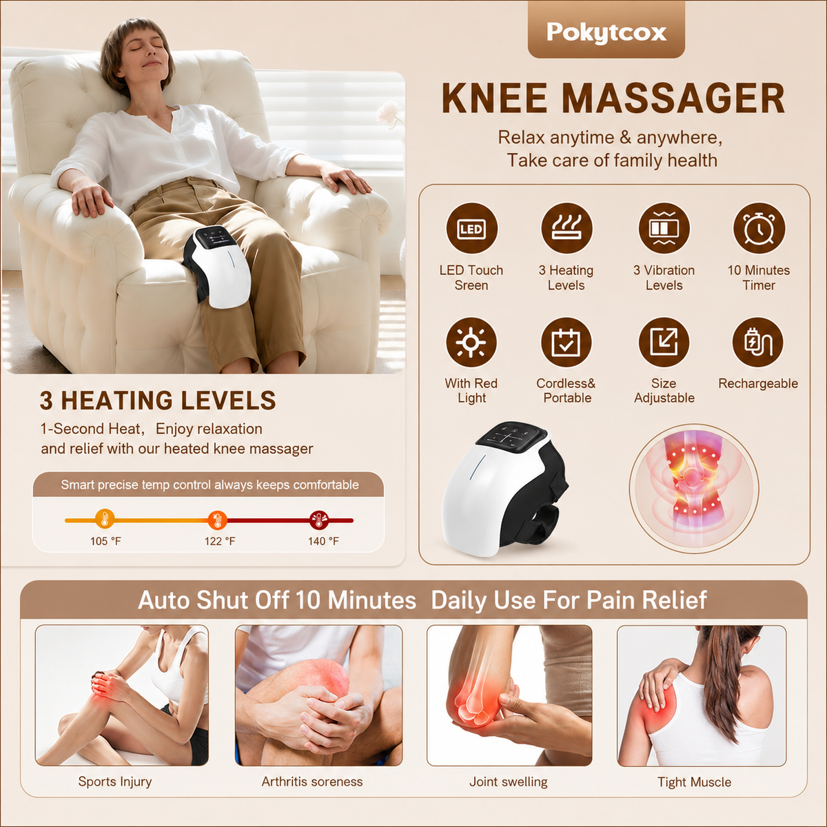 Knee Companion - Soothe Aching Knees. Step With Confidence Again.