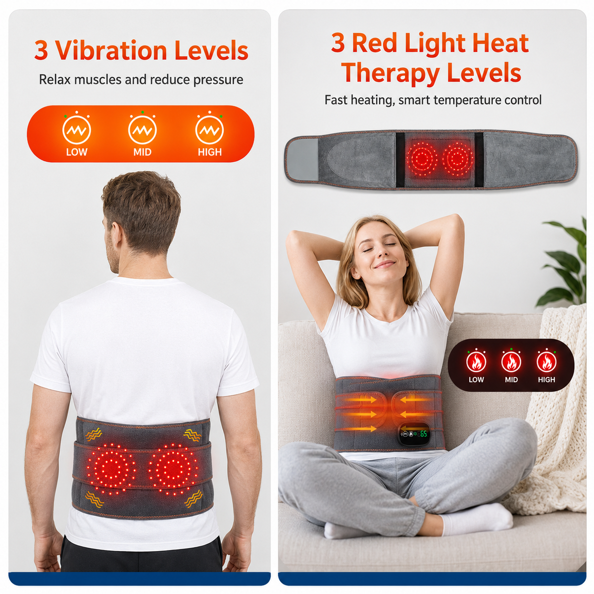 The Belt - Melt Away Back Pain. Move Freely Again.