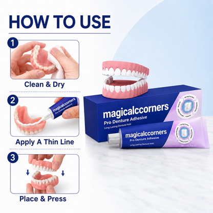 magicalccorners Pro Denture Adhesive