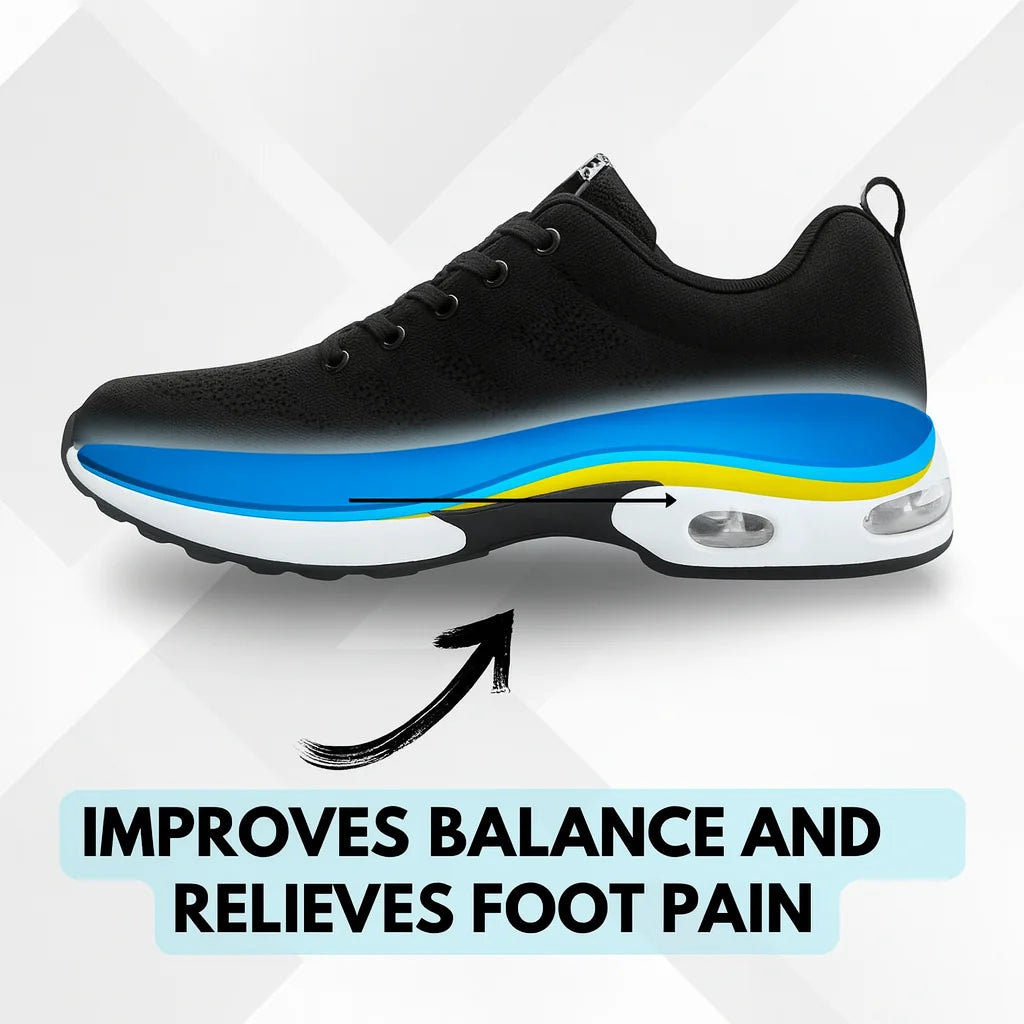 Talqimo™ Pro — 12-Hour Shift Shoes for All-Day Foot, Knee & Back Pain Relief