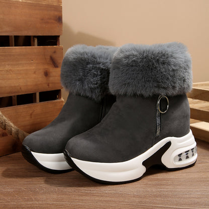 Best-selling insulated snow boots with a side zipper