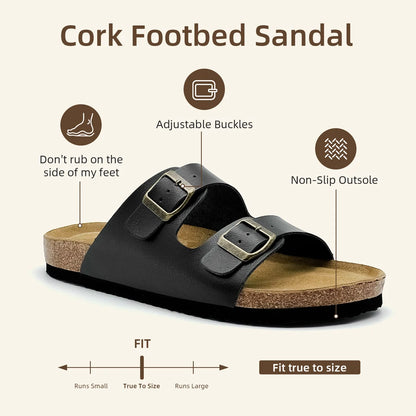 🔥 50% OFF – Unisex Cork Arch Support Comfort Sandals