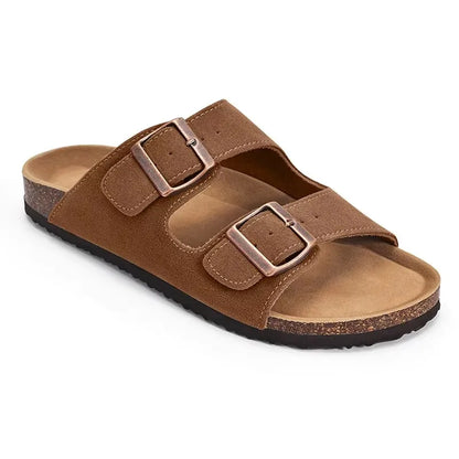 🔥 50% OFF – Unisex Genuine Suede Arch Support Clogs